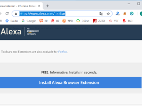 Chrome和火狐安装Alexa工具条的方法
