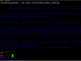 阿里云CentOS主机修改默认SSH登录的22端口