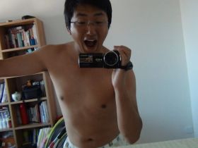 2011年，买了个新的DV，拍了这么一张照片
