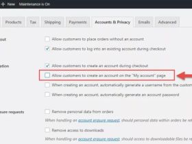 解决woocommerce我的账户界面无法注册用户的问题