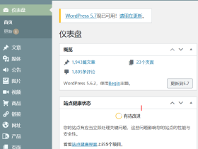 Wordpress5.7更新已经一个月，可我后台还是没办法自动更新