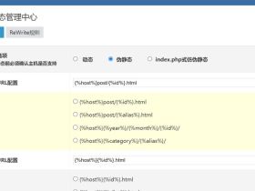 Zblog伪静态的设置